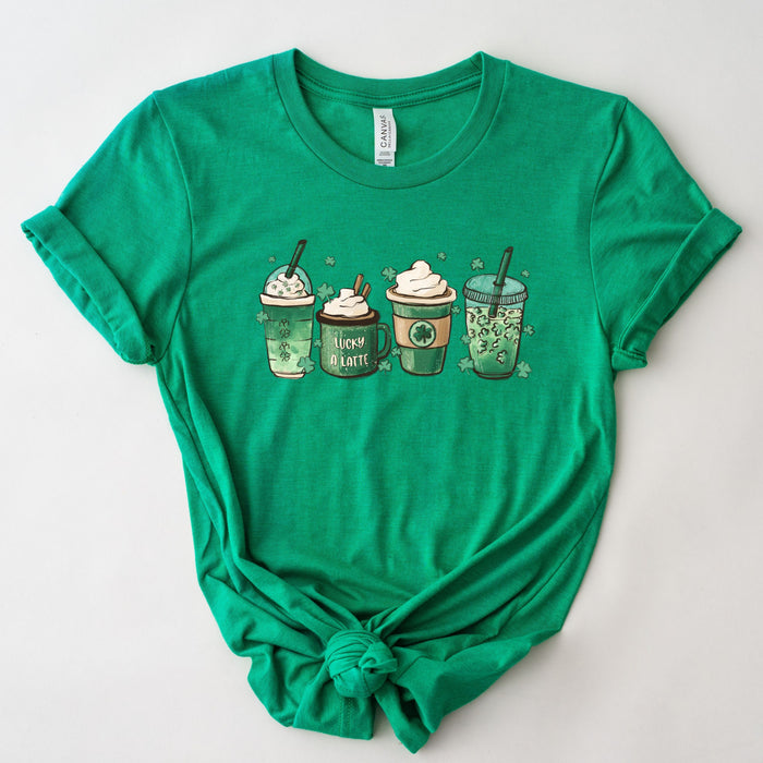 Green Shamrock Drinks T-Shirt
