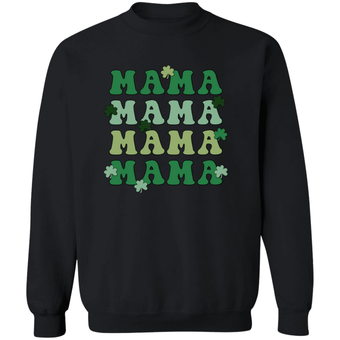 Green Mama Shamrocks Sweatshirt