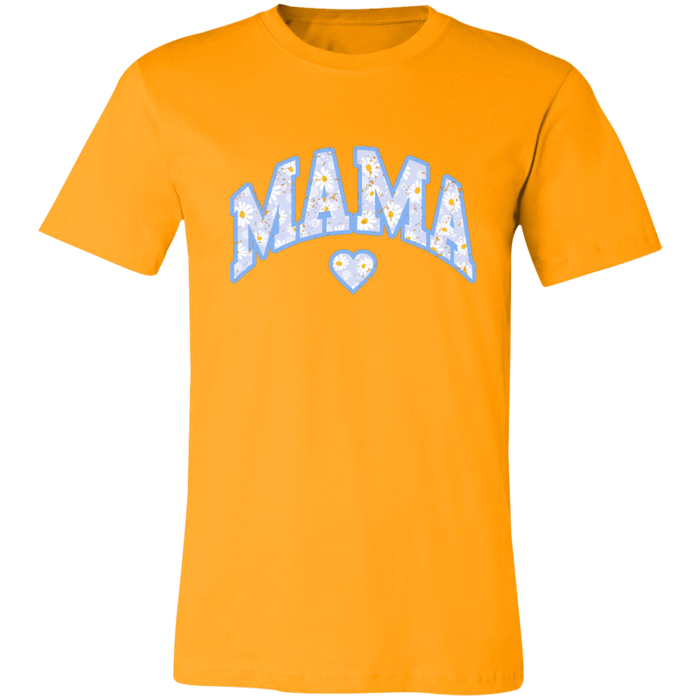 Mama Floral Daisy T-Shirt (Blue)