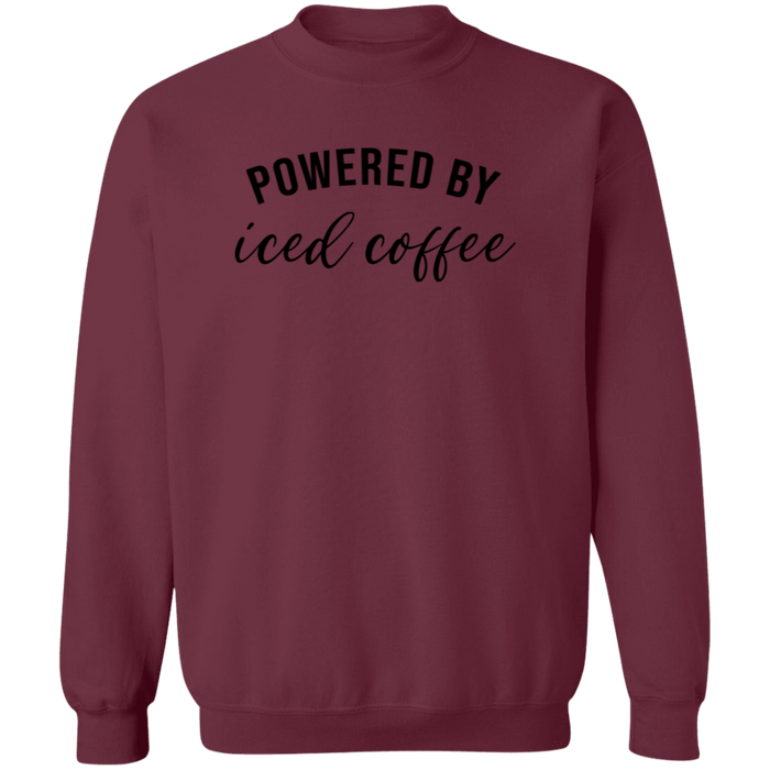 Powered by Iced Coffee Sweatshirt