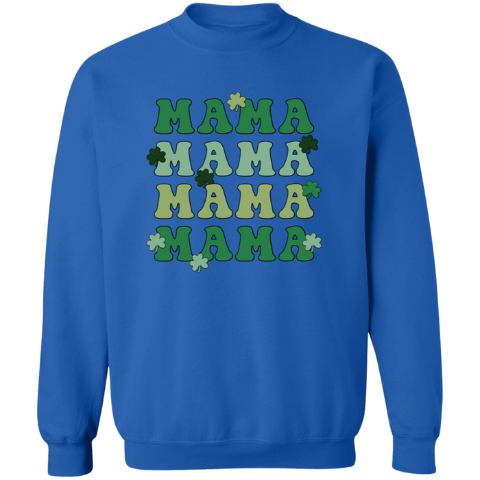 Green Mama Shamrocks Sweatshirt
