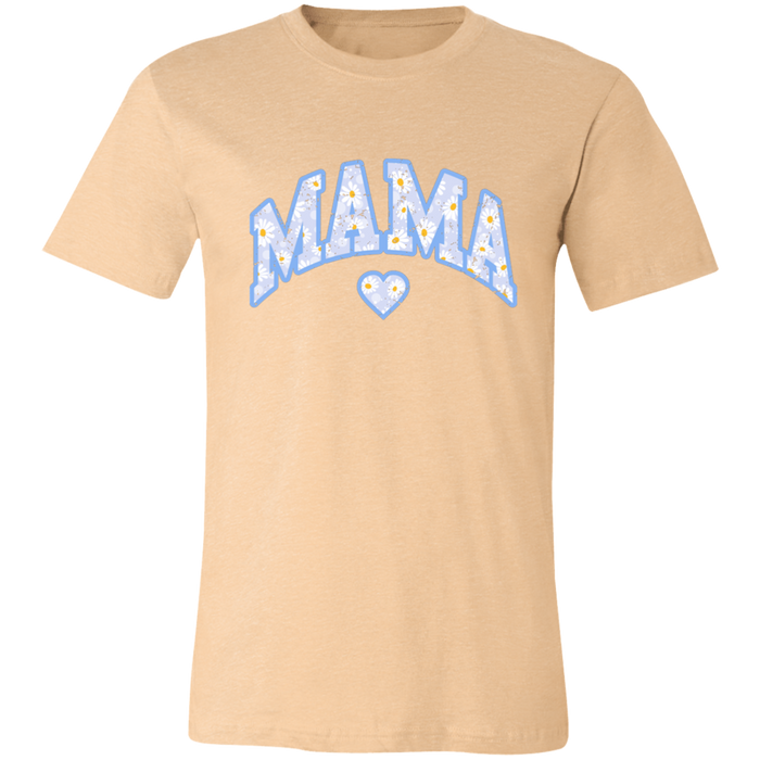 Mama Floral Daisy T-Shirt (Blue)