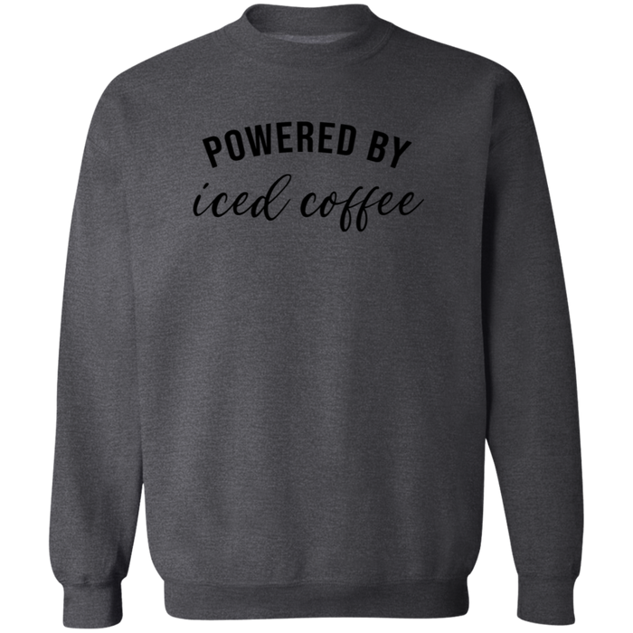 Powered by Iced Coffee Sweatshirt
