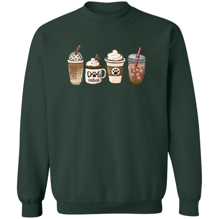 Dog Mom Coffee Lover Sweatshirt